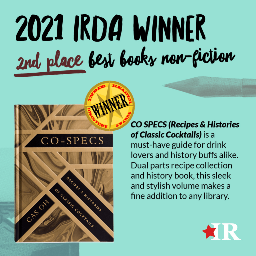 CO Specs wins an IndieReader Best Book Award 2021